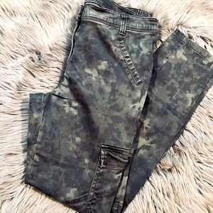 Papaya Camo Cargo Pants